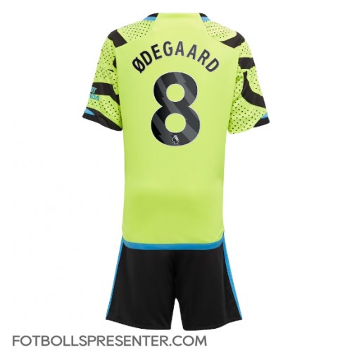 Arsenal Martin Odegaard #8 Bortatröja Barn 2023-24 Kortärmad (+ korta byxor)